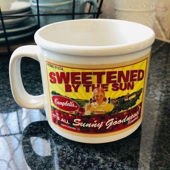 Campbell’s Soup Sweetened / Delicious Graphic Mug - Picture 1 of 4